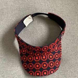 Tory Burch sports visor